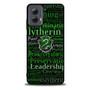 Harry Potter Slytherin 1 Motorola Moto G Power Case