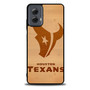 houston texans wood Motorola Moto G Power Case