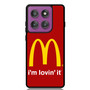 McDonalds im lovin it Motorola Moto G Power 2025 Case