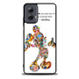 Mickey Mouse Character Montage Motorola Moto G Power Case