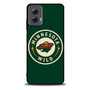 Minnesota wild 2 Motorola Moto G Power Case