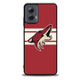 NHL Arizona Coyotes 2 Motorola Moto G Power Case
