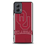 Oklahoma Sooners American Football 3 Motorola Moto G Power Case