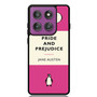 pride and prejudice penguin Book pink Motorola Moto G Power 2025 Case