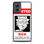 Rick And Morty Rick wanted Motorola Moto G Power Case