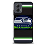 Seattle seahawks logo green strip Motorola Moto G Power Case
