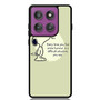 Snoopy Quotes Motorola Moto G Power 2025 Case