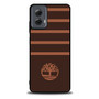 Timberland Strips Motorola Moto G Power Case