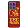 Usc Trojans logo on red Motorola Moto G Power 2025 Case