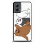 We Bare Bears 1 Motorola Moto G Power Case