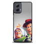 Woody And Buzz Lightyear toy story Motorola Moto G Power Case