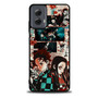 Demon Slayer Tanjiro and Nezuko Motorola Moto G Power Case