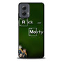 Rick and Morty Breaking Bad Style Motorola Moto G Power Case