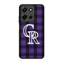 Colorado rockies purple Motorola Moto G 5G 2025 Case
