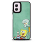 Spongebob Mr Krab Squidward and Plankton Motorola Moto G 5G 2024/ Moto G 5G 2025 Case
