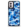 Bape Blue Camo Motorola Moto G 5G 2024/ Moto G 5G 2025 Case