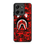 Bape camo red Motorola Moto G 5G 2025 Case