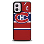 canadiens hockey jersey Motorola Moto G 5G 2024/ Moto G 5G 2025 Case