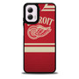 detroit hockey jersey Motorola Moto G 5G 2024/ Moto G 5G 2025 Case