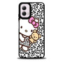 hello kitty leopard background Motorola Moto G 5G 2024/ Moto G 5G 2025 Case