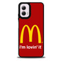 McDonalds im lovin it Motorola Moto G 5G 2024/ Moto G 5G 2025 Case