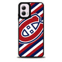 Montreal Canadiens Strips Motorola Moto G 5G 2024/ Moto G 5G 2025 Case