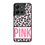 Pink Custom Leopard Motorola Moto G 5G 2025 Case