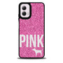 Pink Glitter Victoria's Secret Motorola Moto G 5G 2024/ Moto G 5G 2025 Case