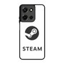Steam Logo White Motorola Moto G 5G 2025 Case
