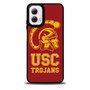 Usc Trojans logo on red Motorola Moto G 5G 2024/ Moto G 5G 2025 Case