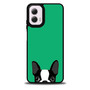 Watching Boston Terrier 2 Motorola Moto G 5G 2024/ Moto G 5G 2025 Case