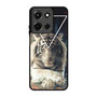 White Tiger Motorola Moto G 5G 2025 Case