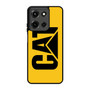 yellow caterpillar logo Motorola Moto G 5G 2025 Case
