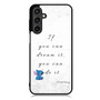 Disney Stitch Quotes Samsung Galaxy A55 Case