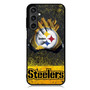 Pittsburgh Steelers Gloves Samsung Galaxy A55 Case