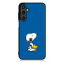 Snoopy in Blue Samsung Galaxy A55 Case