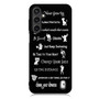 all disney quotes Samsung Galaxy A55 Case