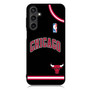 bulls black suit Samsung Galaxy A55 Case