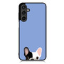 Cute French Bulldog Light Blue Samsung Galaxy A55 Case