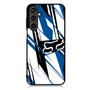 fox custom blue logo Samsung Galaxy A55 Case