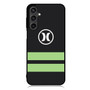Hurley Soft Green Strip Samsung Galaxy A55 Case
