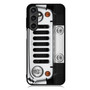 Jeep Wrangler White Samsung Galaxy A55 Case
