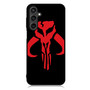 Mandalorian Skull Boba Fett Samsung Galaxy A55 Case