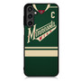 minnesota hockey jersey Samsung Galaxy A55 Case
