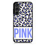 Pink Blue Leopard Samsung Galaxy A55 Case