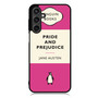 pride and prejudice penguin Book pink Samsung Galaxy A55 Case