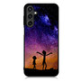rick and morty space nebula Samsung Galaxy A55 Case