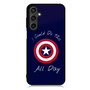 Steve Rogers Captain America Quote Samsung Galaxy A55 Case