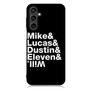 Stranger Things Mike Lucas Dustin Eleven Will Samsung Galaxy A55 Case