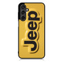 Yellow Jeep Plat Samsung Galaxy A55 Case